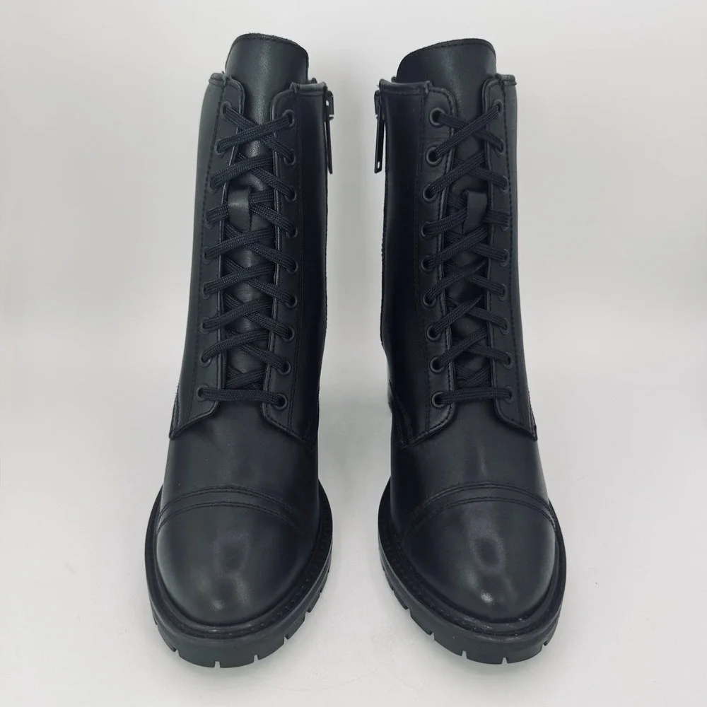 Thursday‎ Boot Co. Rebel Boots Women's Size 8.5 Black Leather